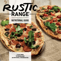 nutritional guide