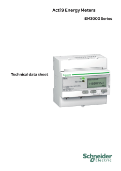 Acti 9 Energy Meters