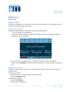 SMART Board - Butler University
