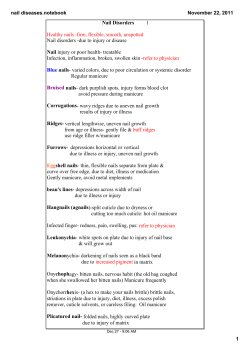 nail diseases.notebook