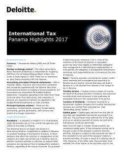 Panama Highlights 2017