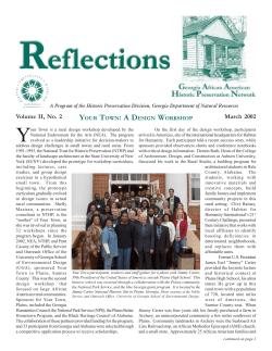 March 2002 - Georgia Historic Preservation Division