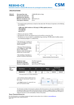 The Professional Reverse Osmosis Membrane Element approved in