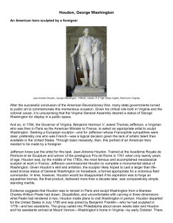 Houdon, George Washington