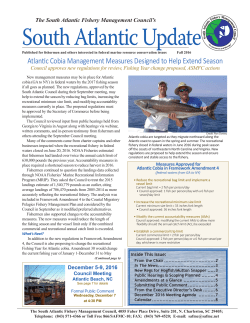 South Atlantic Update