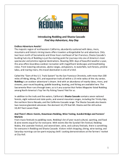 Story Ideas - Visit Redding