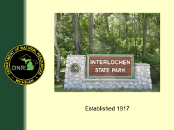 Interlochen State Park Slideshow