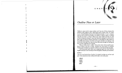 Alternative Outline Formats