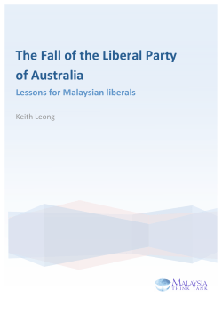 KL Fall of the Liberal Party of Australia 20Feb09pdf