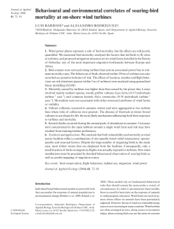 Behavioural and environmental correlates of soaring