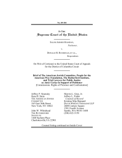 coalitional brief filed with the U.S. Supreme Court in the case