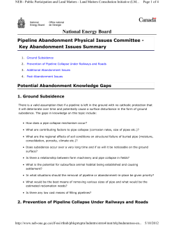 Public Participation and Land Matters
