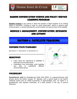 Section 4: Satellite tracking - University of Miami Shark Research