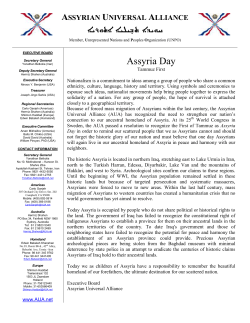 Assyria Day