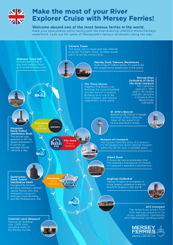 Make the most of your River Explorer Cruise with Mersey Ferries!