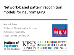Network based predictive models - Organization for Human Brain