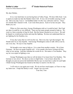 Grade 5 Character Traits-Historical fiction reading with multiple