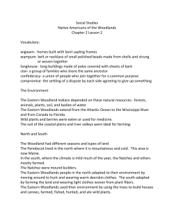 Social Studies Native Americans of the Woodlands Chapter 2