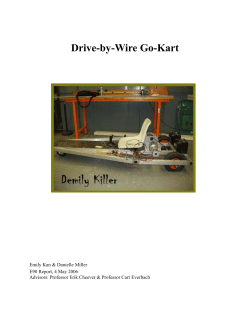 Drive-by-Wire Go-Kart