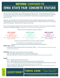 concrete statues - Iowa State Fair