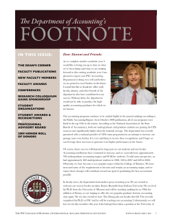 in this issue - FSU ITS - Florida State University