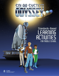 solar system odyssey - Morehead Planetarium and Science Center