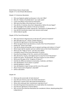 Chapter 17-3 American Revolution Why was England a