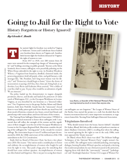 Going to Jail for the Right to Vote