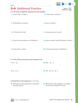 additional practice sheet