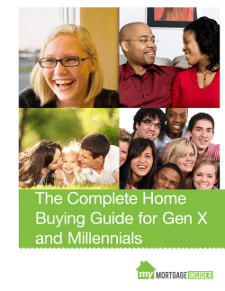 The Complete Home Buying Guide for Gen X and Millennials