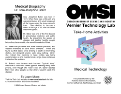 Medical Technology Take-Home Activities