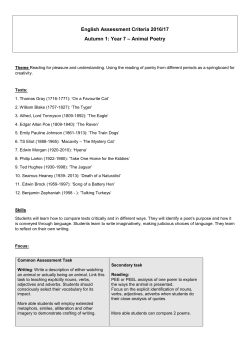 English - Harrogate Grammar School