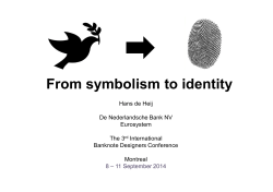 From symbolism to identity