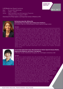 LKCMedicine Guest Lecture by Dr Lorainne Car and Dr Wa Xian