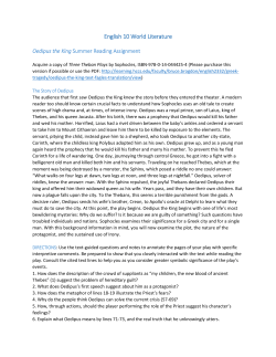 English 10 World Literature