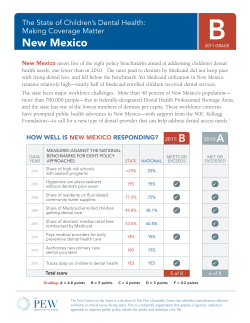 new mexico - The Pew Charitable Trusts