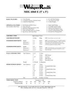 MDL 6060 E (5` x 5`)