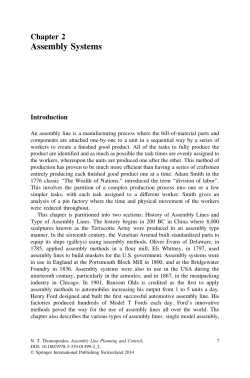 Assembly Systems
