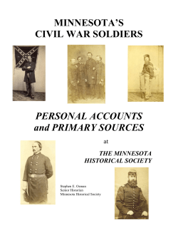 Minnesota`s Civil War soldiers