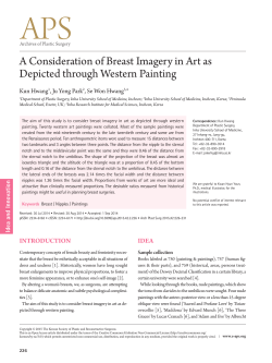 A Consideration of Breast Imagery in Art as