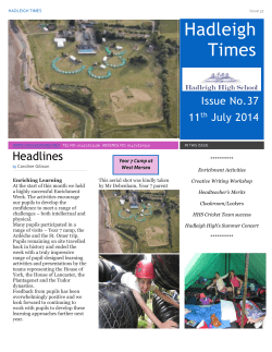 Hadleigh Times - Hadleigh High School