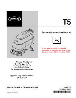 9002333_T5 Service Information Manual