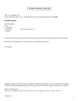 This is a vocabulary test. Please select the option a, b, c, or d which