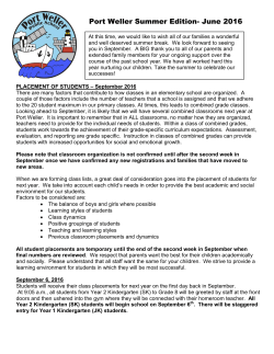 Port Weller Summer Edition- June 2016