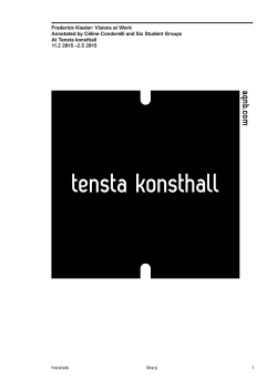 aqnb.com - Tensta konsthall
