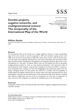 Zombie projects, negative networks, and multigenerational science