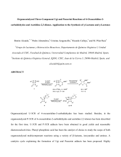 Organocatalyzed Three-Component Ugi and Passerini