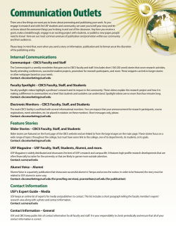 Communication Outlets