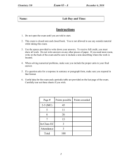Instructions - Orange Coast College