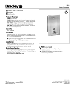 644 Product Materials Capacity Operation Installation